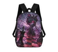 sinyumoney The Queen of Chess Mochila Escolar Infantil Impresa En 3D Para Niños, Mochilas De Viaje, Bolsas Para Libros, Mochila Escolar Infantil 17inch