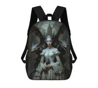 sinyumoney The Queen Of Dragon Castle Mochila Escolar Impresa En 3D Para Niños Y Niñas, Mochila Para Portátil Para Niños/estudiantes/adultos 17inch