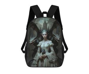 sinyumoney The Queen Of Dragon Castle Mochila Escolar Impresa En 3D Para Niños Y Niñas, Mochila Para Portátil Para Niños/estudiantes/adultos 17inch