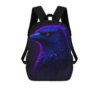 sinyumoney The Ravens Head Mochila Infantil, Mochila Escolar Infantil, Mochilas Escolares Impresas En 3D Para Niños Y Estudiantes Adolescentes 17inch