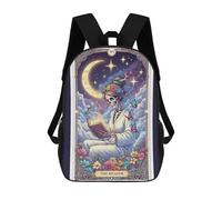 sinyumoney The Reader Tarot Card Illustration Mochila, Mochila Infantil, Mochila Escolar Para Estudiantes, Mochila Para Libros, Mochila Escolar Impresa En 3D Para Niños Y Niñas 17inch
