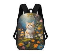 sinyumoney The Serene Majesty Mochila Escolar Ligera Para El Colegio, Mochila Escolar De Día, Mochila Para Libros Para La Universidad Para Niñas, Adolescentes 17inch
