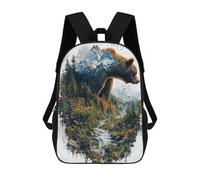 sinyumoney The Solitary Wanderer Mochila Ligera Informal Para El Día A Día, Mochila Escolar Para El Campus, Actividades Al Aire Libre, Viajes Y Deportes 17inch