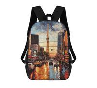 sinyumoney The Strip Las Vegas USA Mochila De Negocios Resistente Para Portátil Para La Escuela/trabajo/viajes 17inch