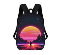 sinyumoney The Sun Galaxy Mochila Escolar Infantil De 17 Pulgadas Con Estampado 3D De Películas De Anime Para Niños, Mochila De Viaje, Mochila Escolar Infantil