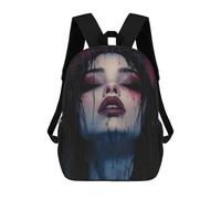 sinyumoney The Vampire Lady Mochila Infantil, Mochila Escolar Para Niños Y Adolescentes, Mochila De Viaje, Mochila Escolar, Mochila Para Libros 17inch