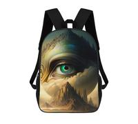 sinyumoney The Watcher Mochila Escolar Infantil De Moda Informal Mochilas Infantiles Impresas En 3D Mochila Grande Para Niño 17inch