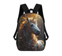 sinyumoney The White Unicorn Mochila Impresa En 3D Para Niños, Mochila Escolar, Mochilas De Viaje Para Niños, Bolsas De Libros De Alta Capacidad, Mochila Infantil 17inch