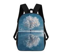 sinyumoney The Winter Tree Of Life Mochila Grande Escolar Para Niños - Perfecta Para Viajes, Trabajo Y Uso Diario 17inch