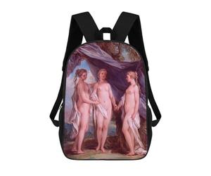 sinyumoney Three Girls Mochila De Negocios Resistente Para Portátil Para La Escuela/trabajo/viajes 17inch