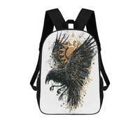 sinyumoney Three Legged Crow Mochila Escolar Para Niñas 17inch Mochila Informal Ligera Para Niños Y Niñas, Ideal Para Estudiantes De Secundaria