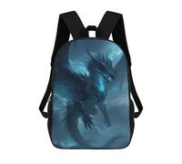 sinyumoney Thunder Dragon Fantasy Artwork Mochila Escolar Infantil Impresa En 3D 17inch Mochilas De Moda Para Niños De Primaria Y Secundaria