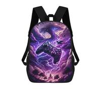 sinyumoney Thundering Gaming Adventure -1 Mochilas Infantiles Mochila Escolar Impresa En 3D Para Niños Mochilas De Viaje Bolsas Para Libros Para Niños 17inch Mochila Escolar