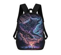 sinyumoney Thundering Wolf Majesty -5 Mochila De Viaje Para La Universidad Mochilas Para La Escuela/trabajo/viajes 17inch