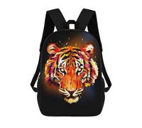 sinyumoney Tiger Abstract Mochila Escolar Mochilas Escolares Para Niñas Y Niños Mochila Con Bolsillo Mochila Escolar De Moda Para Niños 17inch