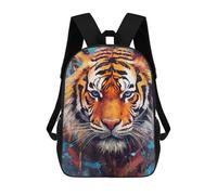 sinyumoney Tiger Animals Mochila Escolar Grande, Ligera E Informal: Perfecta Para Viajes, Trabajo Y Uso Diario 17inch