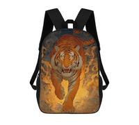 sinyumoney Tiger Art Print, Wildlife Decor-1 17inch Mochilas Escolares Impresas En 3D, Mochilas Escolares De Moda Para Niños De Primaria Y Secundaria