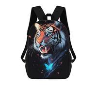 sinyumoney Tiger Art Print, Wildlife Decor Mochilas Infantiles Impresas En 3D Para Niños. Mochilas De Viaje De Moda Para Niños. Mochila Escolar Para Estudiantes De Primaria Y Secundaria.