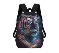 sinyumoney Tiger Art Series Style 4 Mochila Escolar Infantil, Mochilas Impresas En 3D, Mochilas Escolares De Moda Para Niños De Primaria Y Secundaria 17inch
