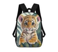 sinyumoney Tiger Baby Cute Animal Mochilas Para Niños Mochila Escolar Mochila Escolar Impresa En 3D Para Niños Estudiantes De Primaria Y Secundaria 17inch