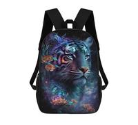 sinyumoney Tiger Fantasy Artwork-6 Mochila Escolar/para Ordenador Portátil Para Colegio/trabajo/viajes Para Camping, Aventuras Al Aire Libre Y Viajes Diarios 17inch