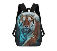 sinyumoney Tiger in Jungle Mochila Escolar Infantil Impresa En 3D Para Niños, Mochilas De Viaje De Alta Capacidad, Bolsas Para Libros, Mochila Escolar Infantil 17inch