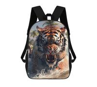 sinyumoney Tiger in The Water Mochila De Peluche Con Dibujos Animados, Mochila 3D Para Niños, Bolsa Escolar, Idea De Regalo De Cumpleaños Para Niños Y Niñas 17inch