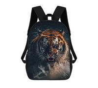 sinyumoney Tiger in Water Mochilas Escolares Impresas En 3D, Mochila Escolar Informal Para Niños, Mochila Escolar De Moda Para Estudiantes De Secundaria 17inch