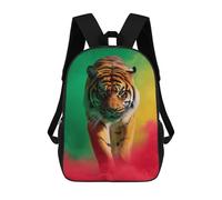 sinyumoney Tiger Power Wild Energy! Mochila Escolar Infantil Impresa En 3D Para Niños, Mochila De Viaje De Alta Capacidad, Mochilas Para Libros De 17 Pulgadas Para Niños