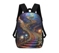 sinyumoney To The Unknown Mochila Escolar Mochila De Día Mochila De Negocios Mochila Impermeable Para Libros Para Hombres/mujeres 17inch
