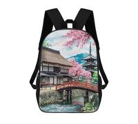 sinyumoney Tokyo Japan Blossoms Travel Mochilas Infantiles Mochila Escolar Impresa En 3D Para Niños Mochilas De Viaje Bolsas Para Libros Para Niños 17inch Mochila Escolar
