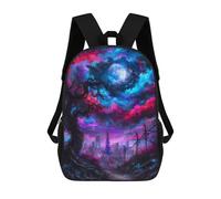sinyumoney Tokyo Tower Under A Cosmic Sky Mochila Escolar Infantil Impresa En 3D Para Niños, Mochilas De Viaje, Bolsas Para Libros, Mochila Escolar Infantil 17inch