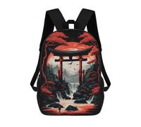 sinyumoney Torii Gate 1 Mochila Escolar Infantil Impresa En 3D Mochila De Viaje De Alta Capacidad Bolsas Para Libros Mochila Infantil 17inch