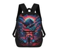 sinyumoney Torii Gate Dreamscape Mochila Escolar Infantil De Moda Informal Mochilas Infantiles Impresas En 3D Mochila Grande Para Niño 17inch