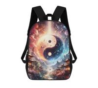 sinyumoney Torii Gate Yin And Yang Mochila Infantil De Moda Divertida Mochila Escolar Para Niños Y Adolescentes Con Impresión 3D Para Niños 17inch