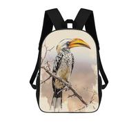 sinyumoney Toucan Bird Perched Branch Mochila De Viaje Para La Universidad, Mochilas Para Adolescentes, Chicas, Chicos, Mujeres Y Hombres 17inch