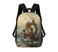 sinyumoney Travel Guide Hamster Mochila Escolar, Mochila De Viaje, Mochila Universitaria Para Niños/niñas/adolescentes 17inch