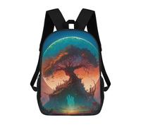 sinyumoney Tree Of Life Mochila Infantil Para Niñas Y Niños, Mochila De Día, Escuela Primaria, Perfecta Para La Vuelta Al Cole O Educación Física, Regalos Y Viajes 17inch