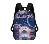 sinyumoney Tree of Life Mochila, Mochila Escolar Impresa En 3D, Bolsa Para El Almuerzo Escolar, Mochila De Viaje, Mochila Para Amigos, Mochila Escolar Para Niñas Y Niños 17inch
