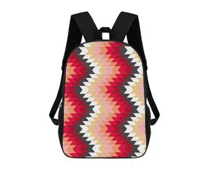 sinyumoney Tribal Pattern 2 Mochila Escolar Infantil Impresa En 3D 17inch Mochilas Escolares Para Niños, Estilo Casual Y Moderno, Mochilas De Viaje De Alta Capacidad