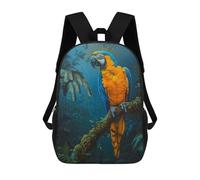 sinyumoney Tropical Delight Mochila Infantil, Mochila Escolar Impresa En 3D, Mochila Para Niños Y Niñas, Mochila Escolar Ajustable Para La Escuela Primaria 17inch