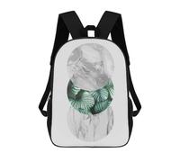 sinyumoney Tropical Geometry A3 Mochila Escolar Infantil Impresa En 3D Para Niños, Mochilas De Viaje, Bolsas Para Libros Para Niños Estudiantes De Primaria 17inch