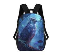 sinyumoney Tropical Majestic Eagle Mochila Escolar Resistente Al Agua, Mochila De Viaje, Bolsa Para Computadora Para La Escuela/trabajo/viajes 17inch
