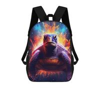 sinyumoney Turtle Animals Mochila Escolar Infantil De Moda Informal Mochilas Infantiles Impresas En 3D Mochila Grande Para Niño 17inch