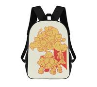 sinyumoney Turtle Bonsai Kittens Mochila Escolar Resistente Al Agua, Mochila De Negocios Para Hombres, Mujeres Y Adolescentes 17inch