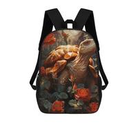 sinyumoney Turtle in The Nature Mochila Impermeable Para Ordenador Portátil Para Niños/niñas/adolescentes 17inch