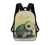 sinyumoney Turtle Sea Animals Mochila Escolar Impresa En 3D Mochilas Informales Para Niños Mochila Escolar Impresa En 3D Para Niños De Primaria Y Secundaria 17inch