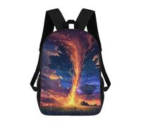 sinyumoney Twisted Tornado in The Sky Mochila Escolar Ligera Para Aeropuerto Y Universidad Para Estudiantes. Mochila Para La Escuela/trabajo/viajes 17inch