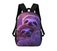 sinyumoney Two Sloths Hugging Mochilas Para Niños Mochila Escolar Mochila Escolar Impresa En 3D Mochilas Escolares De Moda Para Niños De Primaria Y Secundaria 17inch