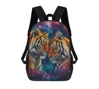 sinyumoney Two Tigers In Love Mochilas Escolares Para Niños Y Niñas, Mochilas Deportivas Informales Para Primaria, Mochilas De Gran Capacidad Para Libros 17inch